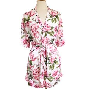 Show Me Your MuMu Intimates Brie Floral Kimono Robe Garden of Blooms O/S